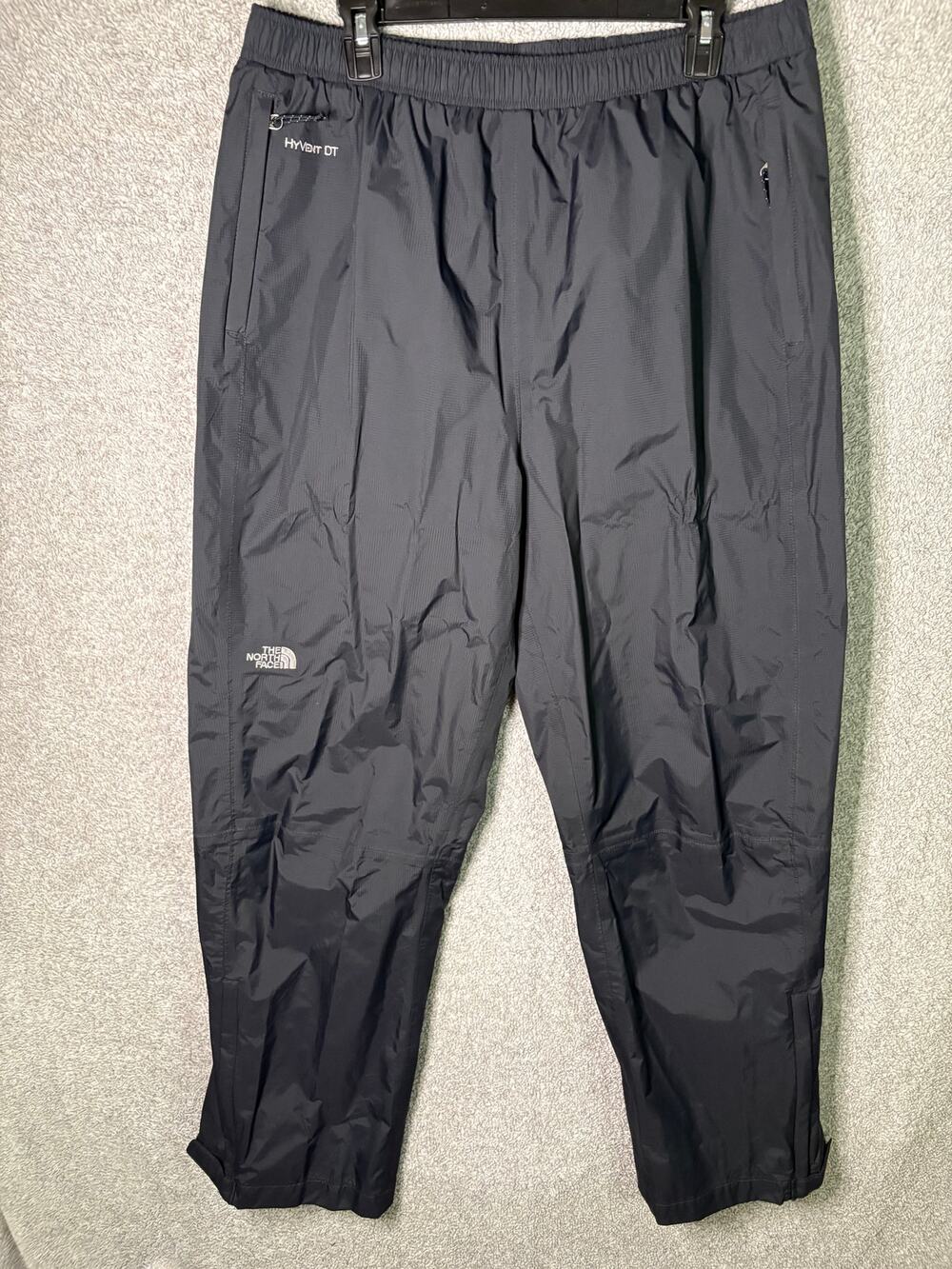 The North Face HyVent DT Rain Pants Womens XL Black Waterproof